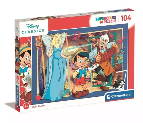 Puzzle 104 Super Disney Classic Pinocchio Puzzle 104 Super Disney Classic Pinocchio