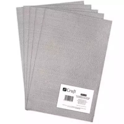 Filc poliestrowy A4 light grey 5 szt. Filc poliestrowy A4 light grey 5 szt.