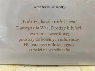Kartka Ślub, rocznice 12 x 17 cm