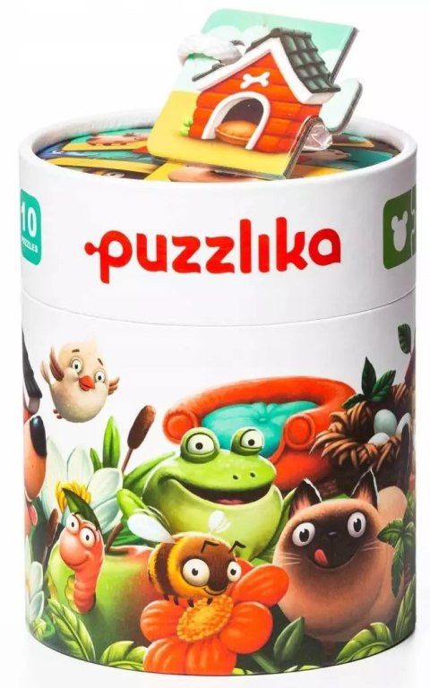 Puzzle edukacyjne Gdzie mieszkają zwierzątka? Puzzle edukacyjne Gdzie mieszkają zwierzątka?