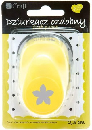 Dziurkacz ozdobny Płatek 2,5cm mix
