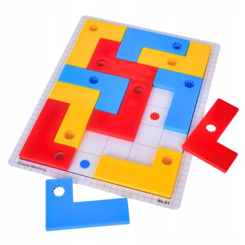 Gra Logiczna Układanka Karty Montessori Kolorowe Puzzle Klocki Gra Plansza Gra Logiczna Układanka Karty Montessori Kolorowe Puzzle Klocki Gra Plansza