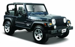 MAISTO 31245-56 Jeep Wrangler Rubicon niebieski 1:27 p12