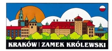 Magnes I love Poland Kraków Magnes I love Poland Kraków