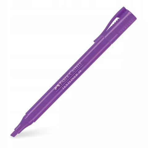 Zakreślacz FABER-CASTELL 38 (fioletowy) Zakreślacz FABER-CASTELL 38 (fioletowy)