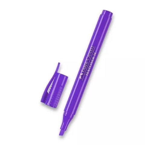 Zakreślacz FABER-CASTELL 38 (fioletowy) Zakreślacz FABER-CASTELL 38 (fioletowy)