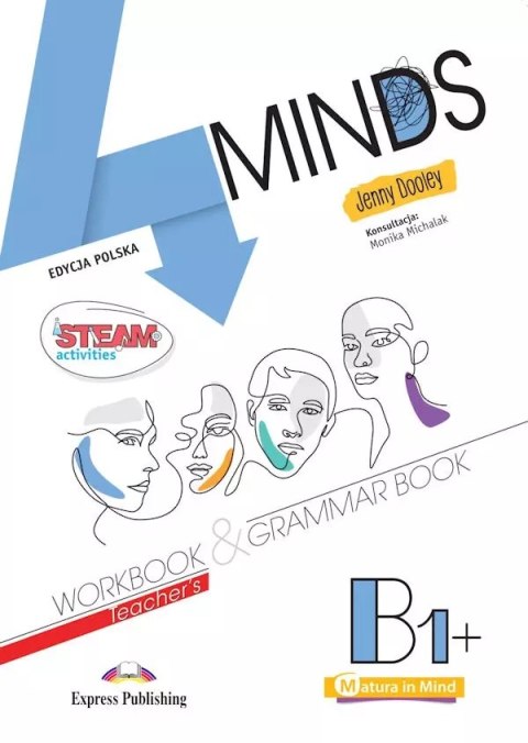 4 Minds B1+ Teacher's WB + GB + DigiBook (kod) 4 Minds B1+ Teacher's WB + GB + DigiBook (kod)