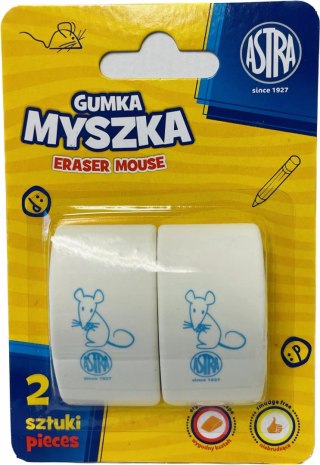Gumka tradycyjna Astra 2 szt.