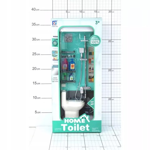 MEBLE ŁAZIENKOWE DLA LALEK DO DOMKU W PUDEŁKU MEBLE ŁAZIENKOWE DLA LALEK DO DOMKU W PUDEŁKU
