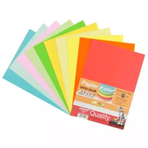 Papier Office color A4/200-10 mix Papier Office color A4/200-10 mix