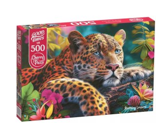 Puzzle 500 elementów. Leopard 20166
