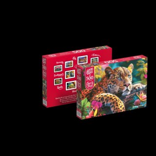Puzzle 500 elementów. Leopard 20166