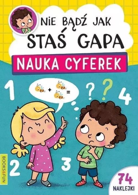 Staś Gapa. Nauka cyferek Staś Gapa. Nauka cyferek