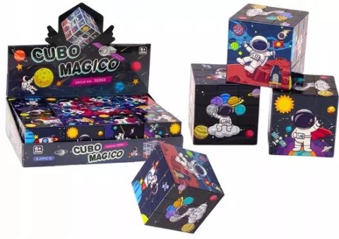 Magiczna Kostka Układanka Edukacyjna Kosmos Puzzle Gra Logiczna Magiczna Kostka Układanka Edukacyjna Kosmos Puzzle Gra Logiczna