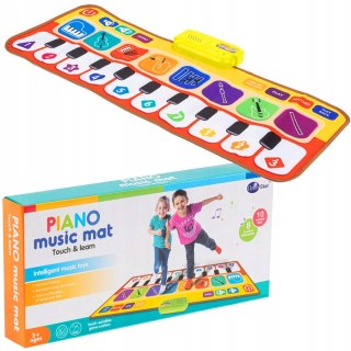 Mata do tańczenia Trifox MATA MUZYCZNA GRAJĄCA PIANINO INTERAKTYWNA DŹWIĘK INSTRUMENTÓW DUŻA 80X30CM