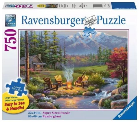 Puzzle 750 elementów. Brzeg rzeki Puzzle 750 elementów. Brzeg rzeki