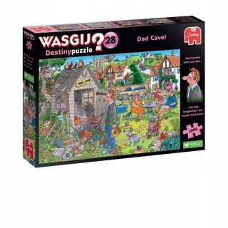 Wasgij Destiny 28 Dad Cave 1000el - Odkryj Ukryty Obrazek!