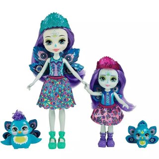 Enchantimals. HCF83 Patter i Piera Peacock z pawiami