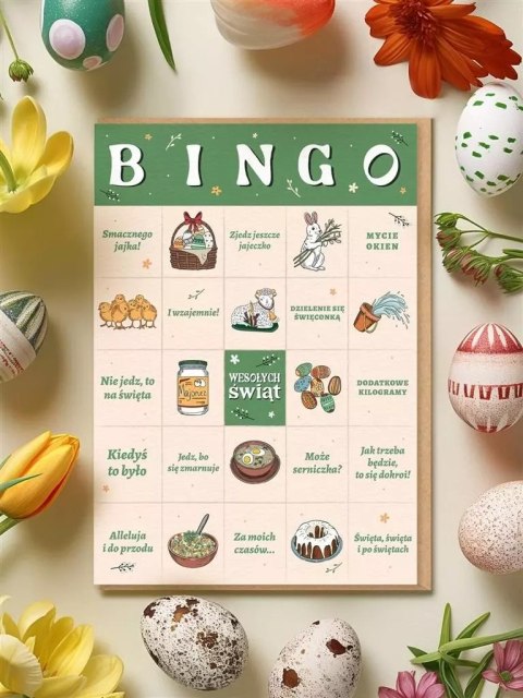 Karnet Wielkanoc - Bingo wielkanocne Karnet Wielkanoc - Bingo wielkanocne