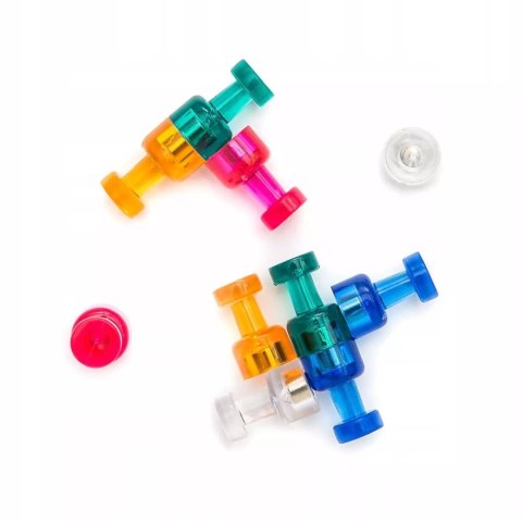 Magnesy strong Conecta MG10 Plastik kolorowe 10szt