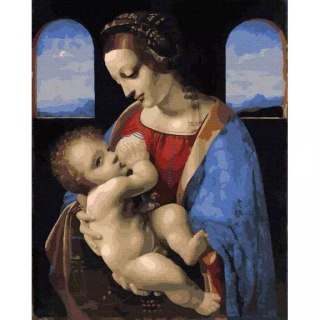 Malowanie po numerach. Madonna Litta