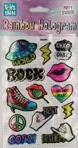 Naklejki rainbow hologram - Rock STnux Naklejki rainbow hologram - Rock STnux