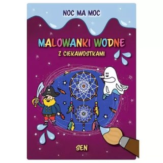 Noc ma moc. Malowanki wodne z ciekawostkami. Sen 09864 Trefl