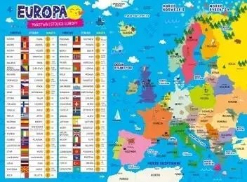 Podkładka na biurko - Europa