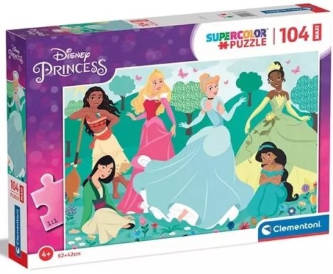 Puzzle Maxi 104 elementy. Super Kolor. Princess Puzzle Maxi 104 elementy. Super Kolor. Princess