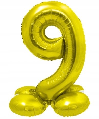 Stojący balon foliowy Cyfra 0, 70cm, srebrny Stojący balon foliowy Cyfra 0, 70cm, srebrny