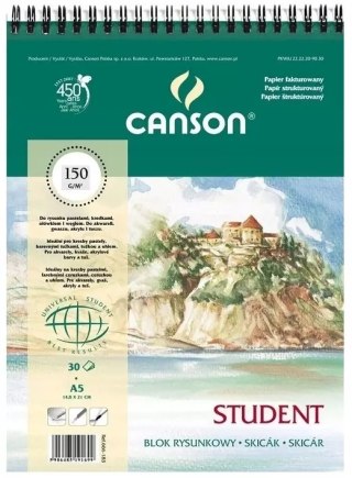 Blok rysunkowy A5 Canson