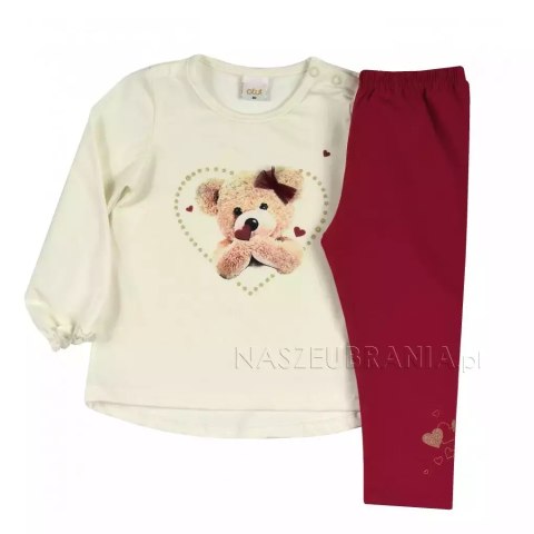 Komplet: tunika+legginsy 74-92 Komplet: tunika+legginsy 74-92