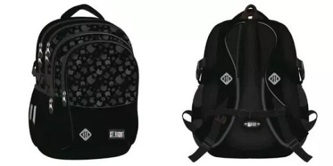 Plecak 4 komorowy 17"". BP1 BLACK CATS Plecak 4 komorowy 17"". BP1 BLACK CATS