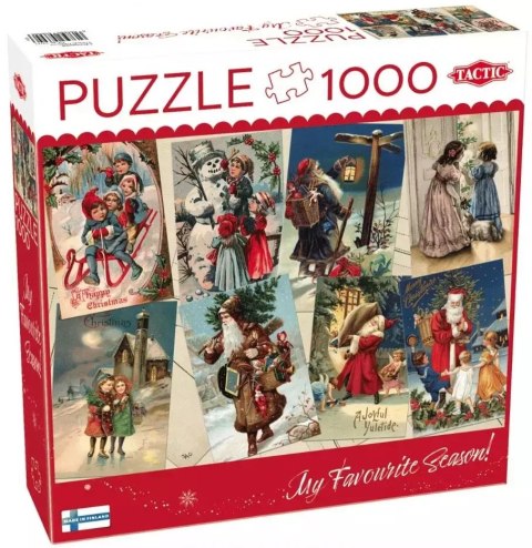 Puzzle 1000 Vintage Christmas Cards Puzzle 1000 Vintage Christmas Cards