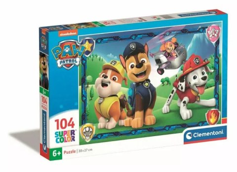 Puzzle 104 Super Kolor Paw Patrol Puzzle 104 Super Kolor Paw Patrol
