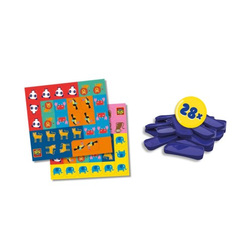 Uliczne domino dla dzieci zewnętrzne SES 02232