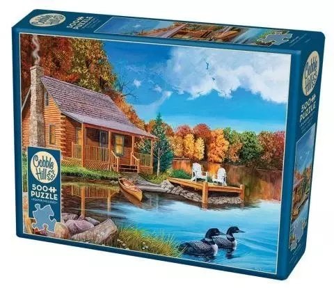 Cobble Hill Puzzle 500 el. Dom nad jeziorem Cobble Hill Puzzle 500 el. Dom nad jeziorem