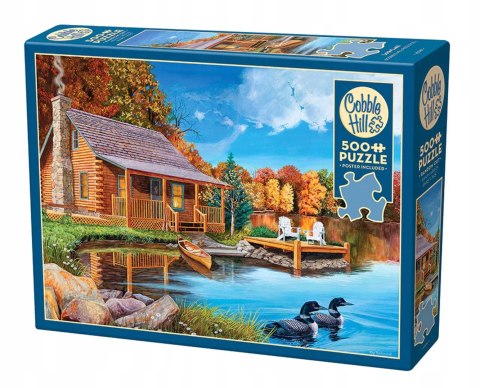 Cobble Hill Puzzle 500 el. Dom nad jeziorem Cobble Hill Puzzle 500 el. Dom nad jeziorem