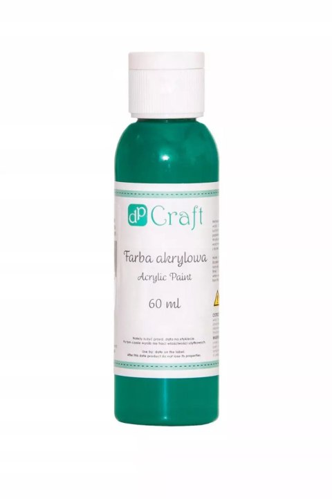 Farba akrylowa ciemnozielona 60ml Farba akrylowa ciemnozielona 60ml