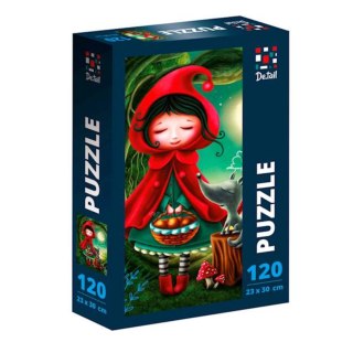 Puzzle 120 elementów. Czerwony Kapturek