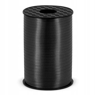Wstążka plastikowa czarna 5mmx225m