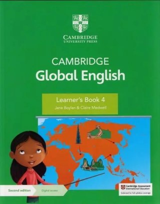 Cambridge Global English Learner's Book 4 with Digital Access (1 Year)