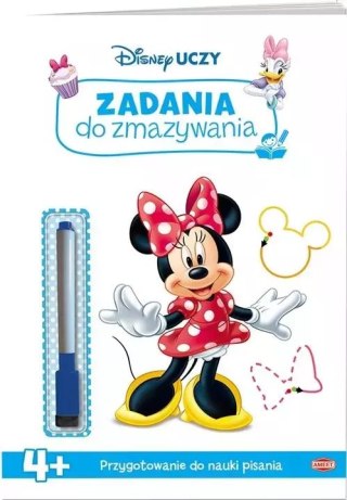 Disney uczy. Minnie. Zadania do zmazywania