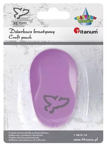 Dziurkacz z motywem Gołąb obrys 25 mm Dziurkacz z motywem Gołąb obrys 25 mm
