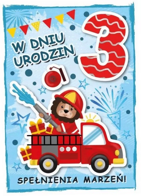 Karnet Urodziny 3
