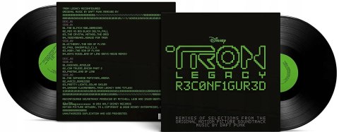Tron: Legacy Reconfigured 2xLP, Winyl Tron: Legacy Reconfigured 2xLP, Winyl