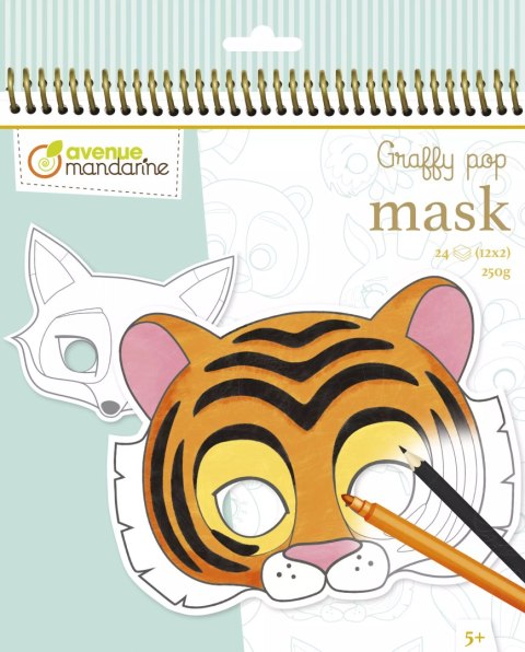 Blok z maskami Graffy Pop Mask Zwierzęta Blok z maskami Graffy Pop Mask Zwierzęta