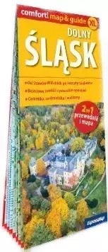 Dolny Śląsk; laminowany map&guide XL (2w1: przewodnik i mapa)