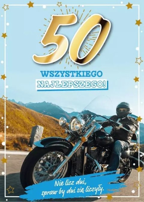 Karnet Urodziny 50 Karnet Urodziny 50