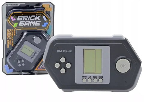 Konsola Elektroniczna GraTetris Brick Game Czarna Konsola Elektroniczna GraTetris Brick Game Czarna